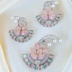 Blossom Royale Pendant Set (Rose Dual plting) PSET01462