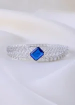 Blue Gem Wings Luxury Bracelate (Silver) BRA002402 - Image 2
