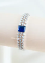 Blue Majesty Diamond bracelet (Silver) BRA002641