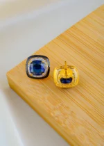Bold Blue Designer Mangalsutra Set (Yellow Gold) MANG01532 - Image 3