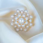 Bold Pearl Cocktail Ring (Yellow Gold) RING01367