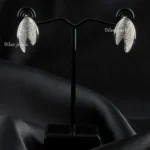 Botanical Sparkle Diamond Earrings (Silver) EAR002459