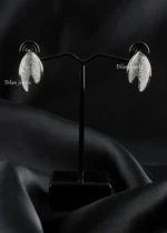 Botanical Sparkle Diamond Earrings (Silver) EAR002459