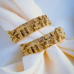Bridal Palki Bangles (Antique Gold) BAN000986