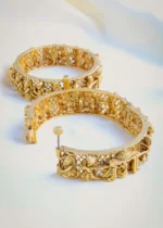 Bridal Palki Bangles (Antique Gold) BAN000986 - Image 3