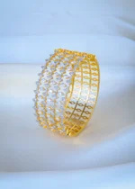 Broad Marquise Bracelet (Yellow Gold) BRA001187