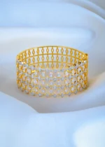 Broad Marquise Bracelet (Yellow Gold) BRA001187 - Image 2