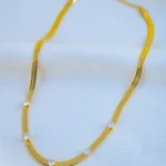 Celestia Goldline Necklace (Yellow Gold) NEC001731