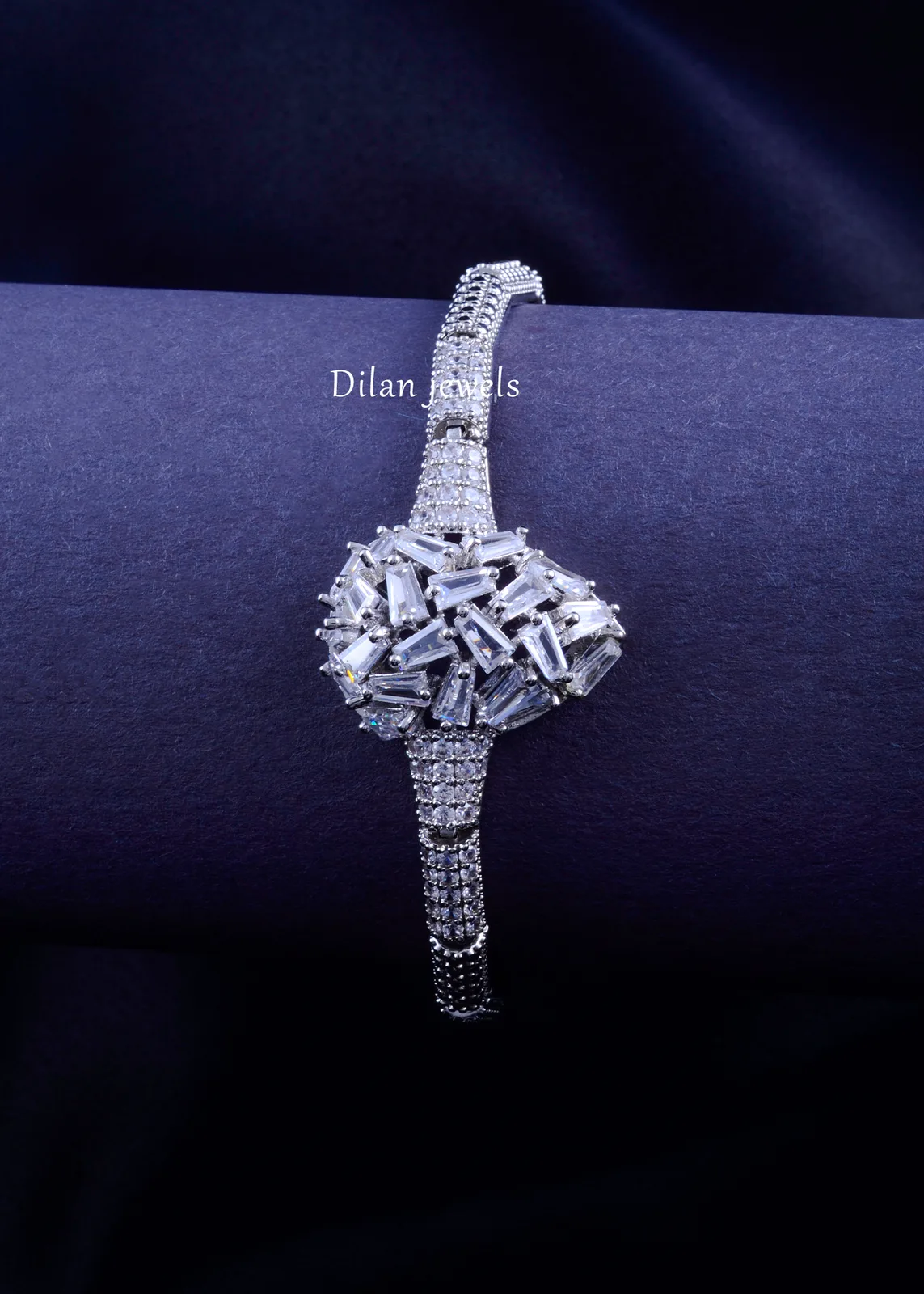 Celestia-Spark-Bracelet-Silver-BRA002418a Celestia Spark Bracelet (Silver) BRA002418 - Image 1