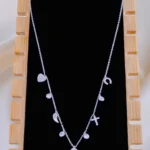 Celestial Charms Necklace (Silver) NEC002050