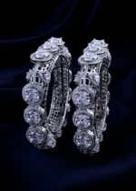 Celestial Halo Bangles (Silver) BAN002030