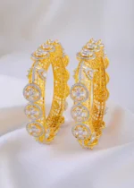 Celestial Halo Bangles (Yellow Gold) BAN002029