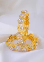 Celestial Halo Bangles (Yellow Gold) BAN002029 - Image 2