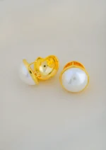 Celestial Pearl Charmers (Yellow Gold) EAR001823