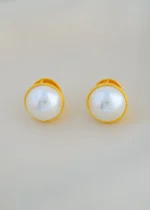 Celestial Pearl Charmers (Yellow Gold) EAR001823 - Image 2