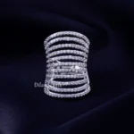 Celestial Spark Adjustable Ring (Silver) RING02415