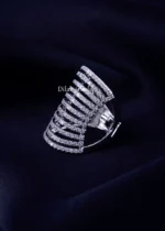 Celestial Spark Adjustable Ring (Silver) RING02415 - Image 2