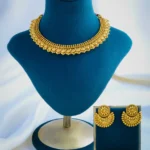 Chandbali Earrings Set (Antique Gold) NEC000894