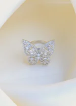 Chic Butterfly Ring (Silver) RING00886