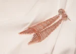 Chique Long Earrings (Rose Gold) EAR000461 - Image 3