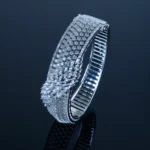 Classic Diamond Look Bracelet (Silver) BRA001276