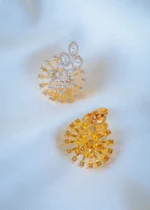 Classic Diamond Pendant Set (Yellow Gold) PSET01342 - Image 3