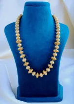 Classic Matar Mala Necklace Set (Antique Gold) NEC000828 - Image 2