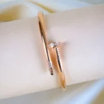 Classic Nail Bracelet (Rose Gold) BRA001251