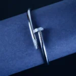 Classic Nail Bracelet (Silver) BRA001250