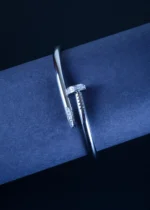Classic Nail Bracelet (Silver) BRA001250
