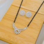 Classy Chic Mangalsutra set (Silver) MANG01518