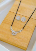 Classy Chic Mangalsutra set (Silver) MANG01518