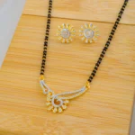 Classy Chic Mangalsutra set (Yellow Gold) MANG01524