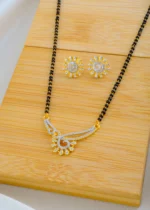 Classy Chic Mangalsutra set (Yellow Gold) MANG01524
