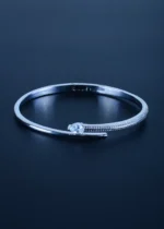 Classy Clutch Bracelet (Silver) BRA001268 - Image 2