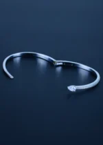 Classy Clutch Bracelet (Silver) BRA001268 - Image 3