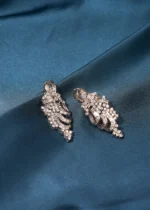Classy Party Earrings (Silver) EAR000487 - Image 2