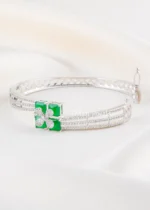Clover Grace Bracelet (Silver) BRA002703 - Image 3