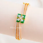 Clover Grace Bracelet (Yellow Gold) BRA002702