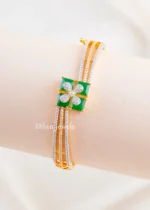 Clover Grace Bracelet (Yellow Gold) BRA002702