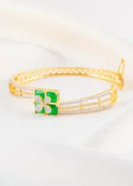 Clover Grace Bracelet (Yellow Gold) BRA002702 - Image 3