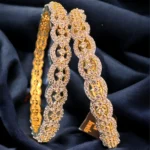 Eternal Sparkle Bangles (Yellow-Gold) BAN000412