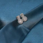 Clutter Setting Earrings (Silver) EAR000482