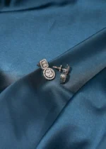 Clutter Setting Earrings (Silver) EAR000482 - Image 2