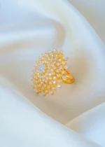 Cocktail Diamond Ring (Yellow Gold) RING01372 - Image 2