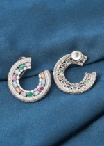 Colorful Extravaganza (Silver) EAR000735 - Image 3