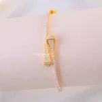 Cone Elegance Gold Bracelet (Yellow Gold) BRA002395