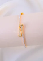 Cone Elegance Gold Bracelet (Yellow Gold) BRA002395