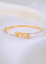 Cone Elegance Gold Bracelet (Yellow Gold) BRA002395 - Image 2