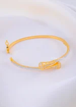 Cone Elegance Gold Bracelet (Yellow Gold) BRA002395 - Image 3